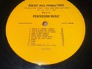 Robert Hall Productions - Percussion Music 227 LP VG+
