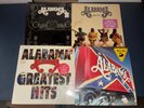 ALABAMA 4 Vinyl LP Lot-Greatest Hits/Feels So Right/Just Us/Roll On/Shrink/EX