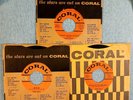 1958 Buddy Holly Three Singles - Rave On - Coral 9-61985 Rock And Roll 7