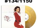 SEALED #134 Vinyl Gold Numbered LP Merry Christmas Mariah Carey Limited NEW rare