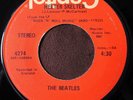Beatles 45 UPSIDE-DOWN PRINT Helter Skelter Orange Label Error, STRONG VG