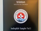 TRISTON MASTER RECORDINGS AUDIOPHILE SAMPLER VOL 1 TESTPRESSING