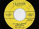 Rockabilly 45 - Buddy Watson - If I Had A Woman - Clover - rare