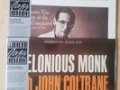 Monk/Coltrane + 2 OJC Sealed 180g Audiophile Vinyl AAA
