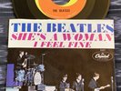 7” Near Mint The Beatles I FEEL FINE/SHE’S A WOMAN Picture sleeve 1964 flat P/S