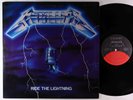 Metallica - Ride The Lightning LP - Elektra