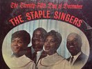 THE STAPLE SINGERS THE TWENTY-FIFTH DAY OF DECEMBER LP Rlp 3513 1962