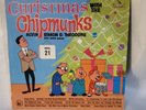 Christmas with the Chipmunks 1962 Vinyl LP Record Album Alvin Simon Theodore