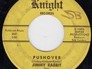 JIMMY RABBIT Pushover / Wait And See 45 RARE Texas GARAGE 60's (HEAR)