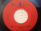 ROY ROBERTS ORIG RARE NORTHERN SOUL 45 Got To Have All Your Love  on BO RO 102