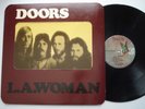THE DOORS LA Woman NM- ELEKTRA original Die Cut Embossed un-censored vinyl LP