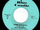 ALL THE PEOPLE - CRAMP YOUR STYLE - MIAMI FUNK 45 (BLUE CANDLE) HEAR