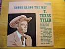 T. TEXAS TYLER SONGS ALONG THE WAY RARE KING 1960  MONO  LP RECORD  NM  COVER EX