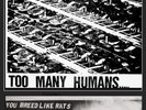 No Trend - Too Many Humans..... 1983 LP Original First Pressing Includes Inserts