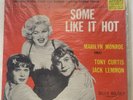 SOME LIKE IT HOT - Marilyn Monroe Soundtrack - UNITED ARTISTS LP UAL 4030 SEALED