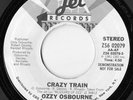 Ozzy Osbourne Crazy Train Rare Stereo Promo Copy Jet Records NM 45