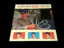 ELVIS PRESLEY 2LP MOVLP368 A DATE WITH SEALED SILVER&BLACK MARBLE VINYL 464/500