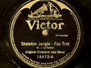 Original Dixieland Jazz Band - Victor 18472 78 RPM Skeleton Jangle / Tiger Rag