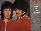 Gary Moore and Phil Lynott Out In The Field with Poster Vinyl LP Record EX/EX