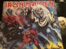 IRON MAIDEN NUMAN OF THE BEAST A2/B5 EARLY UK PRESS + INNER EXCELLENT CONDITION