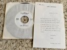 Promo Sheet Test Pressing DJ WLP 45 Mono Stereo Joni Mitchell You Turn Me On
