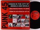 V/A - Punk 45: Chaos In The City Of Angels And Devils 2xLP - Soul Jazz UK VG+