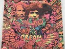 Signed Eric Clapton Ginger Baker Jack Bruce 1967 Vinyl LP Cream Disraeli Gears