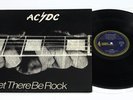 AC/DC Let There Be Rock Vinyl LP Record 1977 OZ Aussie 1st Press Blue Roo OOP