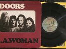 The Doors L.A. Woman 1971 EKS-75011 Vinyl LP Vintage Record Die Cut Yellow Cross