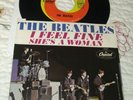 The Beatles-I Feel Fine/She's A Woman-Vinyl 45 w/Picture Sleeve