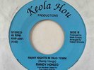 Hawaii Contemporary Pop 45 RANDY HONGO Rainy Nights In Hilo Town/Never Far From