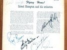 Lionel Hampton LP signed autographed by everyone: Buddy Rich etc