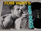 TOM WAITS Rain Dogs ISLAND 7-90299-1- VG+ LP - 1st 1985 w/lyric inner
