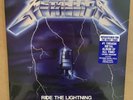 Metallica Ride the Lightning 40th Anniversary Blue Splatter Vinyl LP NEW SEALED