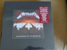 Metallica Master Of Puppets Deluxe Vinyl Box Set Numbered Sealed Mint