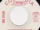 Bob Dylan  Watching The River Flow - COLUMBIA PROMO NEVER PLAYED  NM