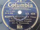 Greek 78rpm Φιλιππόπουλος Ευστρατίου Μεσάνυ Columbia D.G. 404 Rare Gree