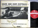 Mozart Sinfonia Duo Igor & David Oistrakh London CS6377 UK ffss DG Red NMint