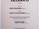 DEODATO Keep On Movin' WARNER BROS 12