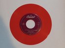 BEATLES red vinyl 45 