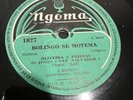 TOP AFRICAN GUITAR Congo 78 RPM Record OLIVEIRA FREITAS NGOMA 1827