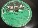 TOP AFRICAN Group Rythmique LEON BUKASA Congo 78 RPM Record NGOMA 1607 Africa