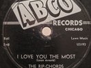 HEARRip-Chords I Love You The Most Let's Do The Razzle Dazzle Rare Doo Wop 78