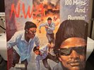 N.W.A 100 Miles And Runnin'  Vinyl RUTHLESS NEAR MINT+ Original 1990 Gangsta Rap