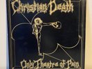 Christian Death Only Theatre of Pain 12” Vinyl w/ Insert First Pressing Rozz EX