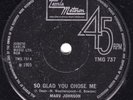 Marv Johnson - So Glad You Chose Me, 7