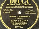 78 RPM White Christmas God Rest Ye Merry Gentlemen Bing Crosby Decca 23778