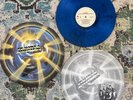 VINTAGE STRYPER Isaiah 53:5 BLUE Vinyl Record The Yellow and Black Attack NM