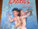 EXODUS SIGNED Bonded By Blood GOLD Vinyl LIMITED ED. 198/349 SEALED w COA NEW