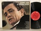 JOHNNY CASH - At Folsom Prison Vinyl LP 2-eye OG Outlaw Country Live Vg+